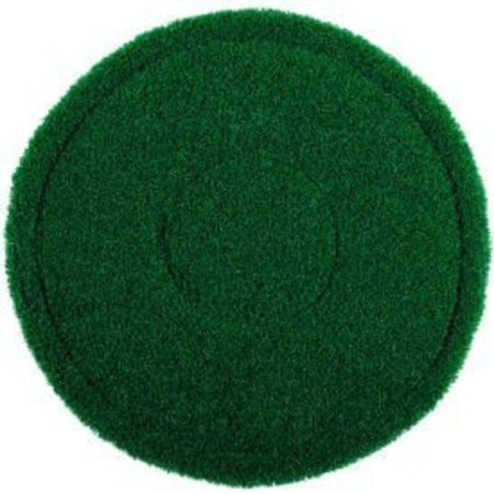 AMERICO Global Industrial„¢ 13" Scrubbing Pad, Green, 4 Per Case 402913